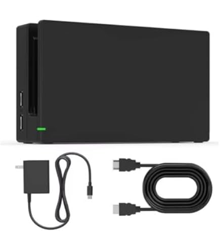 ）））TVアダプター（（（ Amazon.com: Dock Station for Switch/Switch OLED, Replacement 3-in